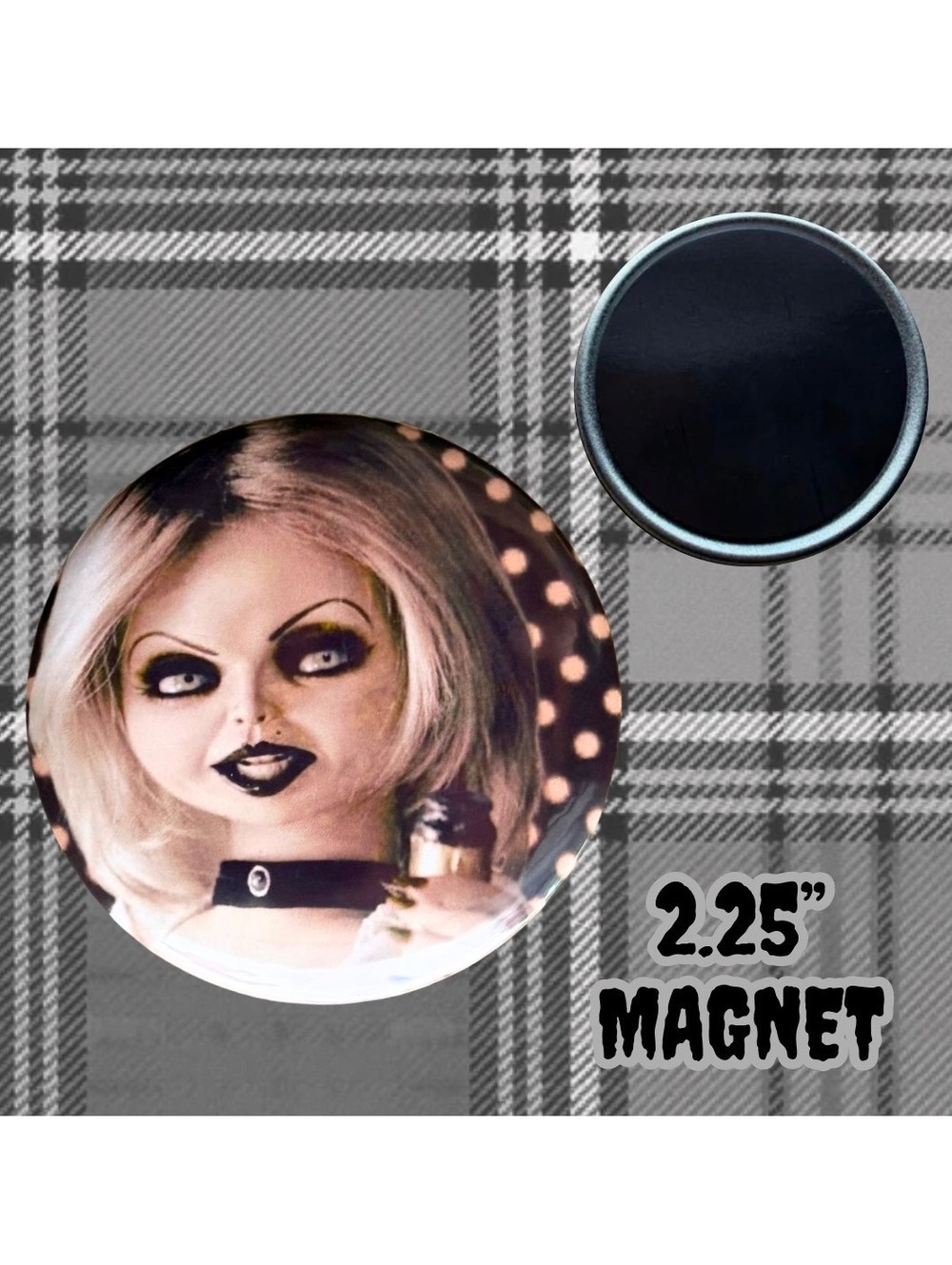 Tiffany 2.25" Handmade Horror Magnet